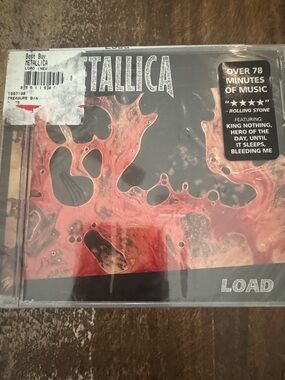 Metallica "Load" CD - Red & Black Album Art Unopened